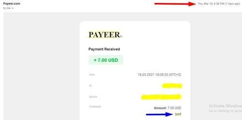 payment proof from BeerMoney Forum