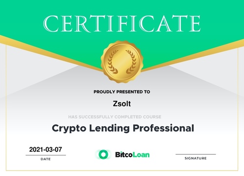 crypto lending course